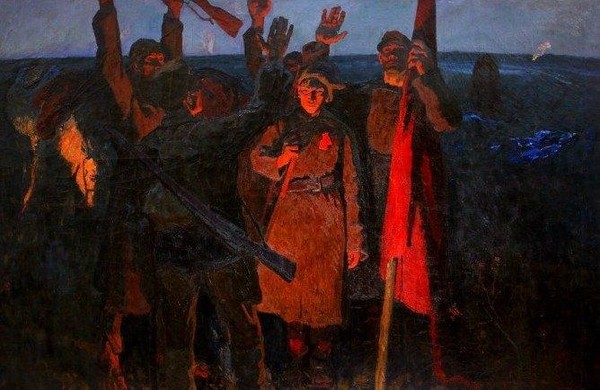 Выставка «За землю, за волю. Как рождается картина»