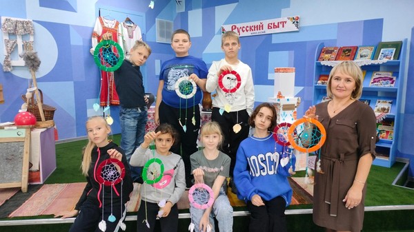 Мастер-класс «Шорский оберег – ловец снов»