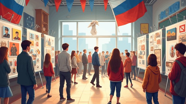 Выставка детских работ «Мужество, доблесть и честь»