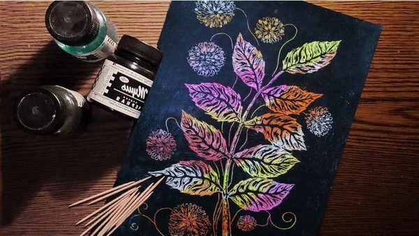 Мастер-класс «Граттография»