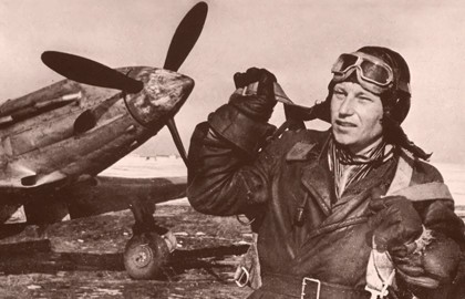 В небе Покрышкин