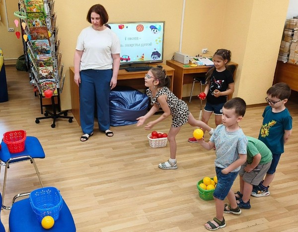 Игровая программа «Апельсиновый переполох»
