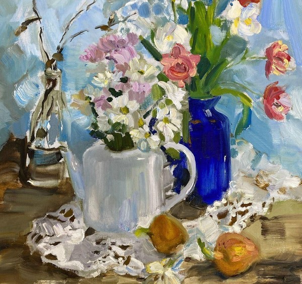 Художественная выставка «Цветы жизни»