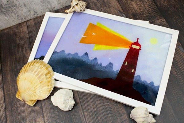 Мастер-класс «Пейзаж в отражении»