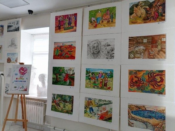 Выставка академических и творческих работ учащихся «Обретая мастерство»