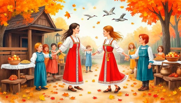 Фольклорно-развлекательная программа «Осенины»