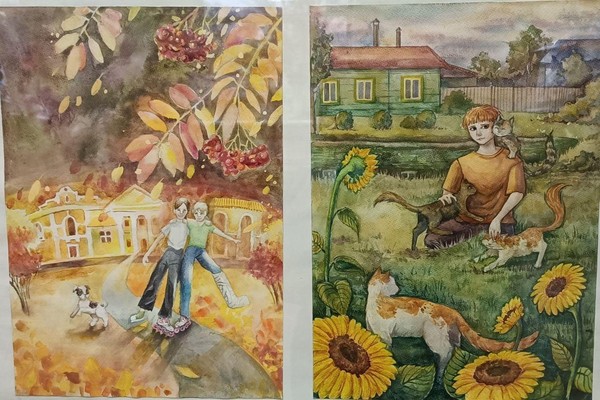 Выставка «Ликующий мир красок»