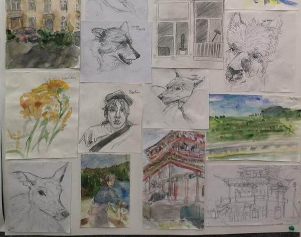 «Летние домашние зарисовки»