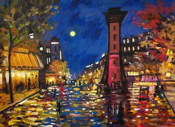 Мастер-класс «Ночной Париж Константина Коровина»