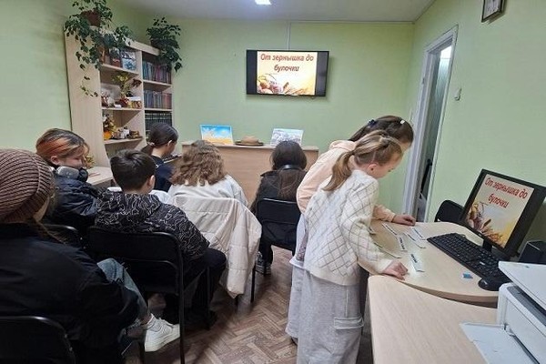 Познавательный час «От зернышка до хлеба»