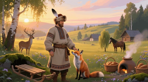 Час казачьей сказки «Казак Андрей»