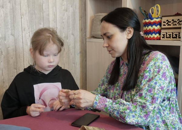 Мастер-класс «Люди бисерной реки»