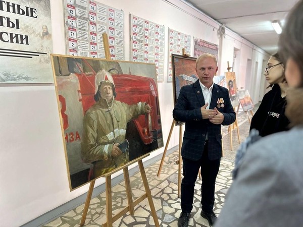 Встреча с художником Сергеем Чередовым: «Вдохновение героизмом»