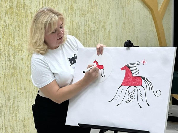 Мастер-класс «Мезенская роспись»