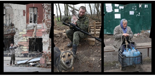 Выставка военного фотокорреспондента «Российской газеты» Владимира Аносова «Донбасс»