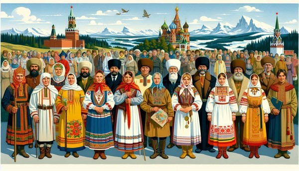 Познавательно-интерактивный час «Уникальный мир народов России»