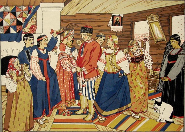 Музейный урок «От колыбели до венца», 2 часть