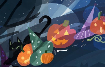 Хеллоуинская Вечеринка для Самых Смелых!