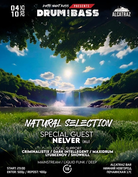 Natural selection | dnb night with Nelver
