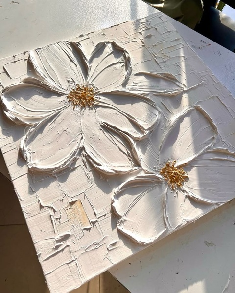 Мастер класс "Картина из текстурной пасты"