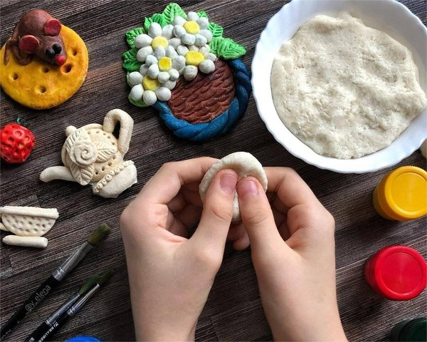 Мастер-класс «Лепим из соленого теста»