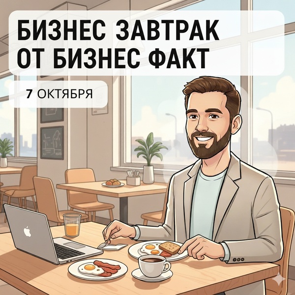 Бизнес завтрак для твердых ниш, консалтинга и сферы услуг