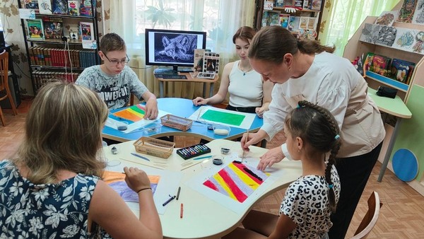 «Рисуем в технике граттаж»