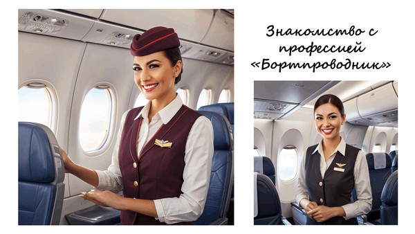 Знакомство с профессией «Бортпроводник»