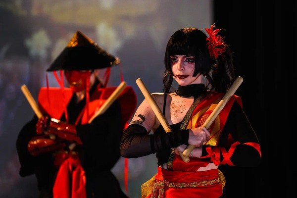 Японское барабанное шоу «Сердце Дракона»