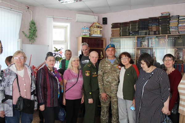 Аудио-беседа «Встреча с ветеранами СВО»