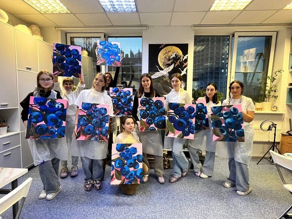 Мастер-класс «Живопись. Акрил. Под покровом осени»