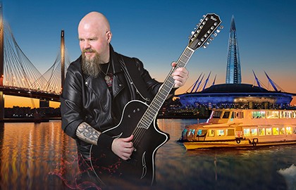 Рок-концерт на теплоходe