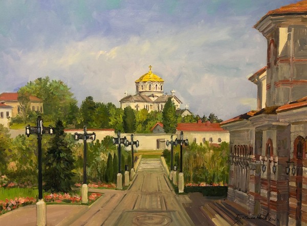 Выставка «Крымские пейзажи во дворце-замке «Ласточкино гнездо»