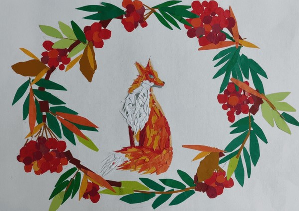 Выставка работ обучающихся «Рябиновые сны»