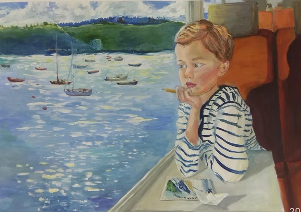 Выставка академических работ учащихся художественного отделения