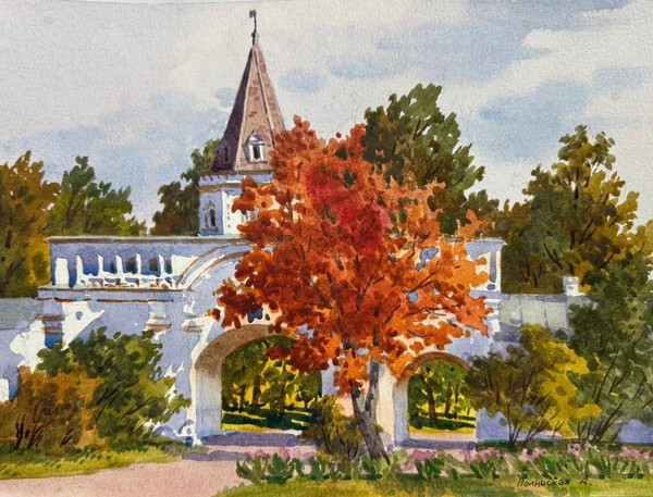 Выставка «Времена года» Анна Полинская