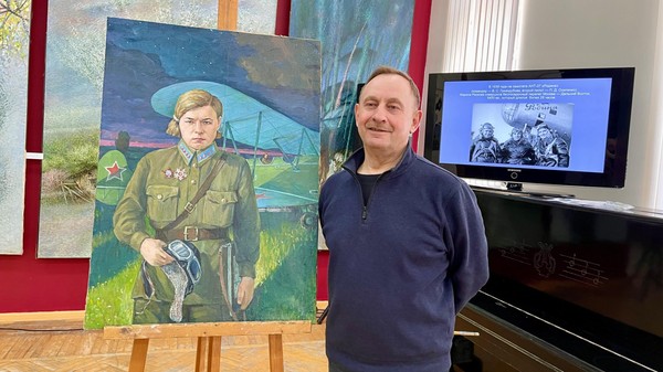 Творческая встреча с заслуженным художником Чувашии Александром Ильиным