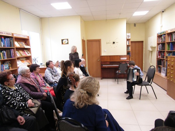 Музыкальный вечер «Музыки прекрасная стихия»