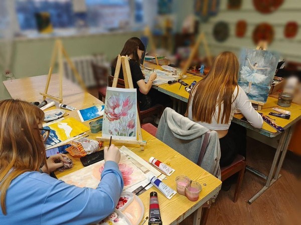 Мастер-класс по акриловой живописи «Мечты»