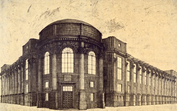 Экскурсия по выставке «Архитекторы братья Веснины. Начало»