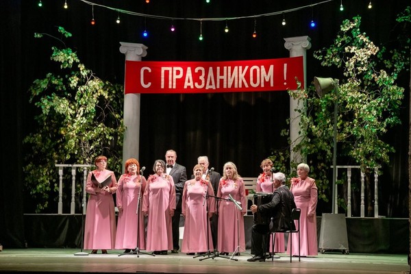 Отчетный концерт Хора ветеранов войны и труда