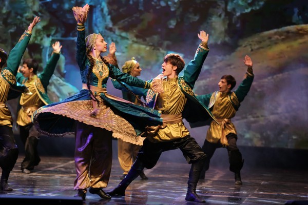 Открытый урок «Парная лезгинка»