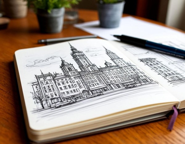 АРТ-Практика «Скетч города»