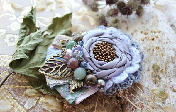 Беседа «Текстильные броши»