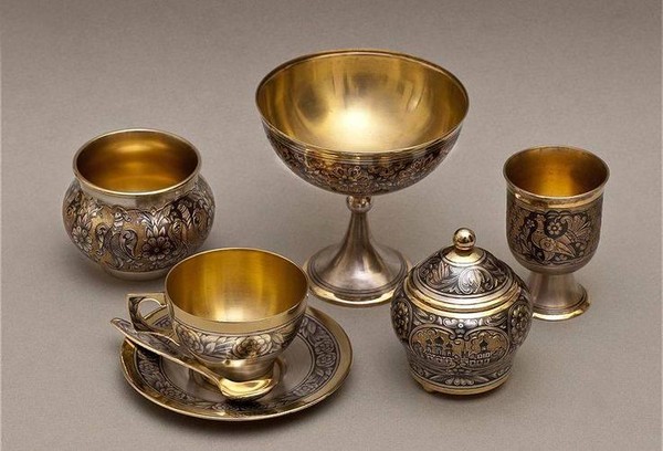 Беседа «Чернение по серебру»