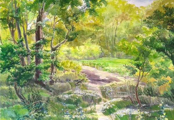 Выставка «Учитель, человек, художник»