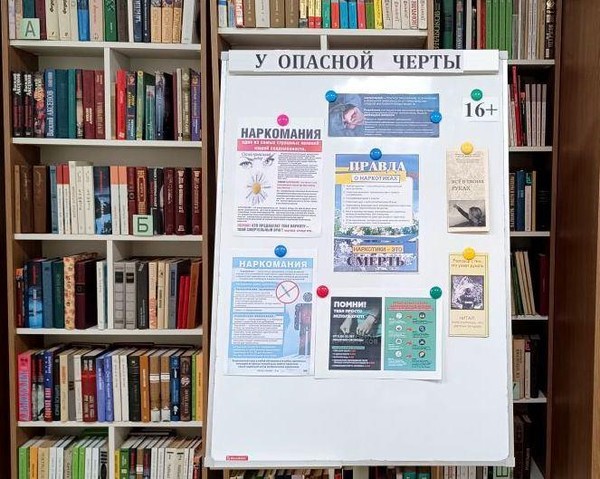 Информационный стенд «У опасной черты»