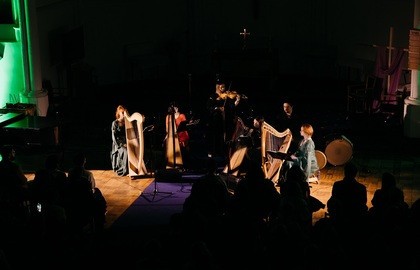 World music в Англиканском. Кельтские легенды. Шведская скрипка и кельтская арфа