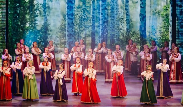 Юбилейный концерт хора русской песни «Сибирские зори»