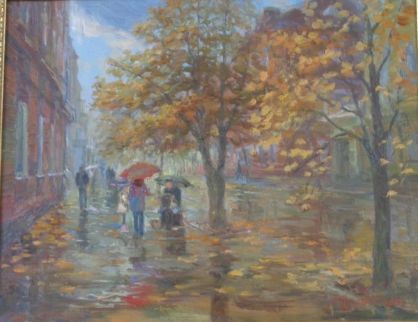 Выставка работ учащихся художественного декоративного отделений ДШИ№14 «Осенний Воронеж»